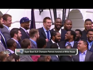 Barack obama's funniest moments from patriots' white house visit