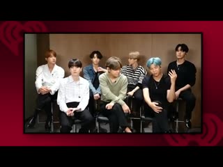 [video][200919] bts on playing at the iheartradio music festival + a special message for fans!