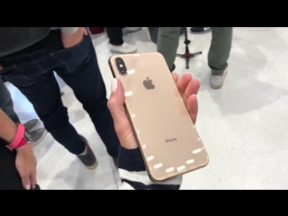 Here it is! the new gold iphone x’s max!