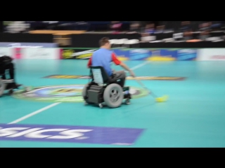 Presentation of electric wheelchair floorball youtube [720p]