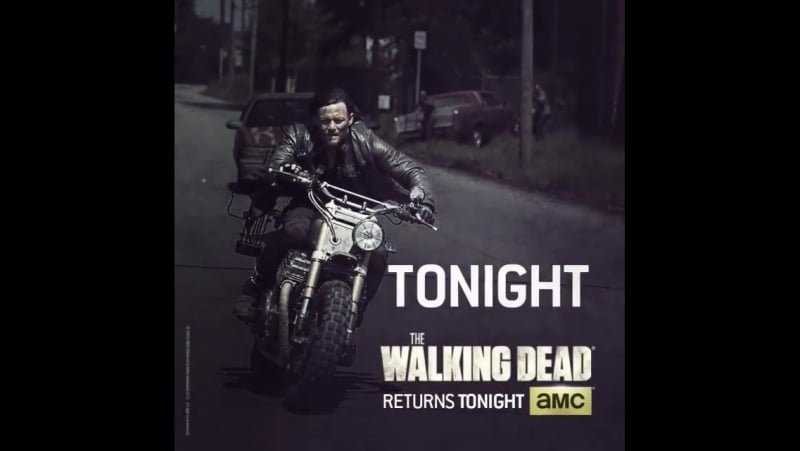 Анимированный постер | ходячие мертвецы