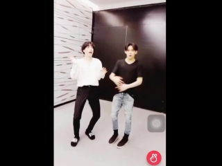 Yugbam dancing yugyeom and bambam kiki do you love me?