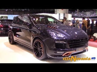 Techart porsche cayenne 958 geneva motor show 2016 hq