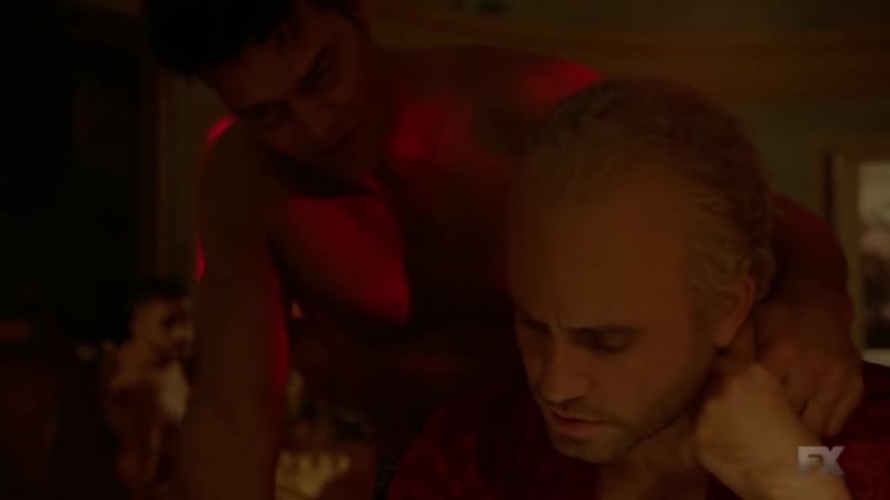 Ricky martin gay scene in the assassination of gianni versace