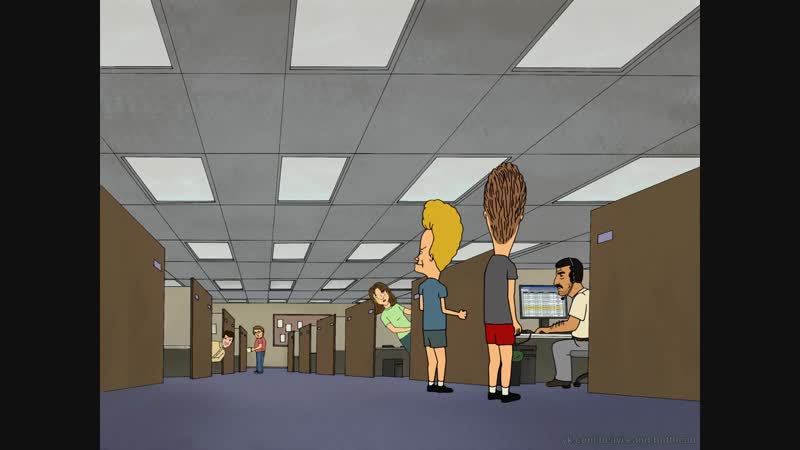 Бивис и батхед "you`re all behinds"