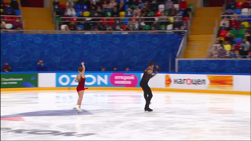 Анастасия мишина александр галлямов произвольная программа пары финал кубка россии по фигурному катанию 202021