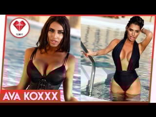 The magnificent ava koxxx in the pool! by tempt app