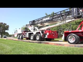 Htc 86110 with 3 axle boom dolly