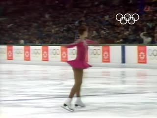 Katarina witt wins gold sarajevo 1984 winter olympics