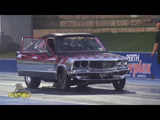 Crazy wheelstanding 13b rotary breaks into the 7`s