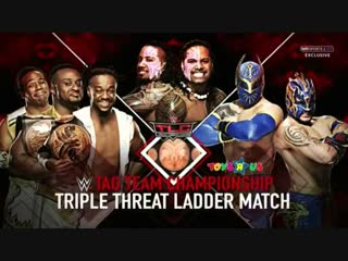 (wwe mania) tlc 2015 the new day vs the usos vs the lucha dragons ladder match wwe tag team chempiomship