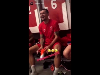 Dejan lovren is back in action