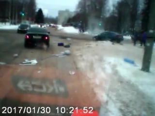 Дтп со скорой в рыбинске ужас!!!