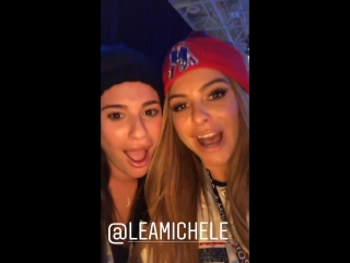 Lea and zandy reich on maria menounos’s instagram stories (february 4, 2018)