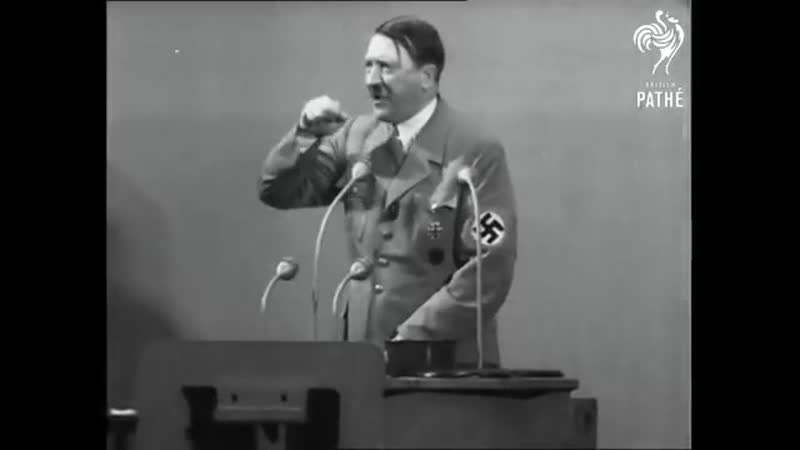 Адольф гитлер речь на заводе круппа в германии (1936)