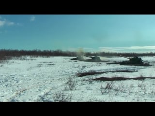 Артиллерийские стрельбы с применением беспилотных летательных аппаратов на камчатке