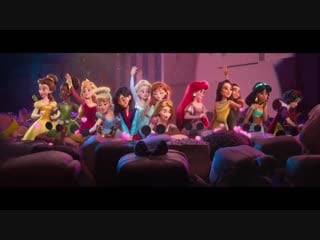 Все принцессы disney в фильме «ральф против интернета»