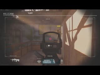 Amazing shot by a player in a 2v2 gunfight tournament modern warfare