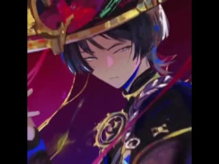 ↬ genshin impact; scaramouche