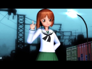 [mmd] nishizumi miho sweet devil