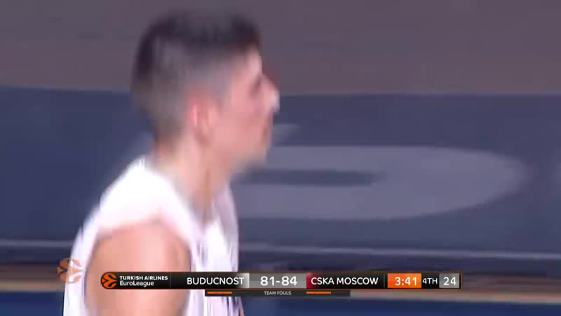Buducnost voli podgorica cska moscow highlights turkish airlines euroleague