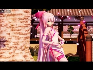 [mmd]桃花旗袍