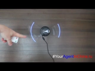 3d hologram ad led fan