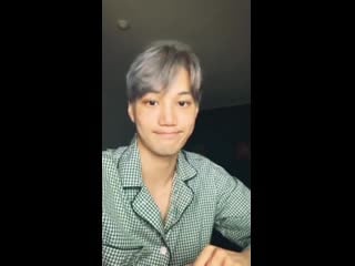 [video] 191001 kai instagram live #3