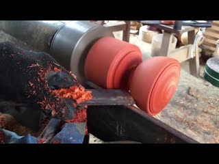 Amazing techniques woodworking extremely high skills work wooden lathe art, ar