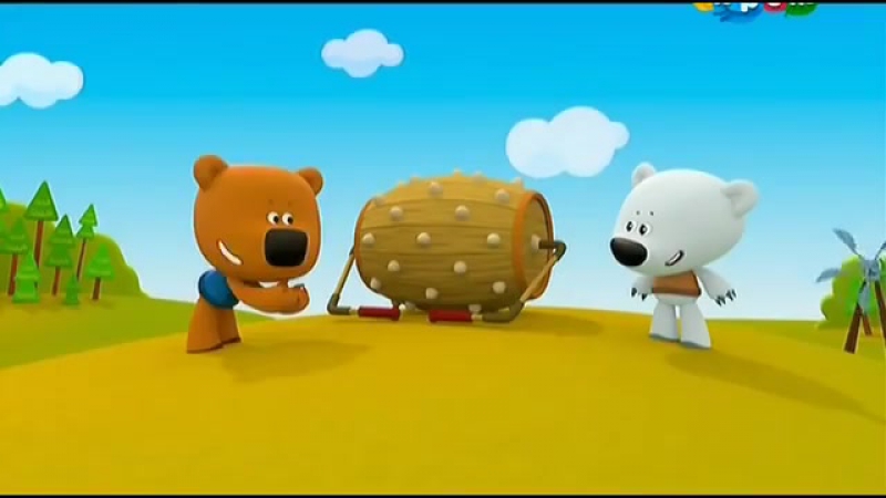 Мимимишки 02 грибы и листья