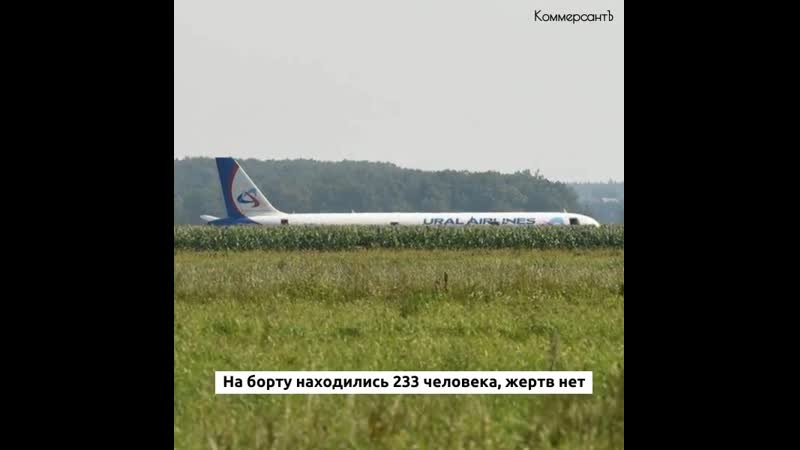 Аварийная посадка airbus a321