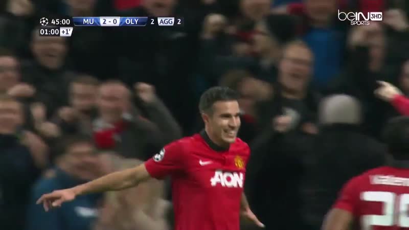 Robin van persie vs olympiakos