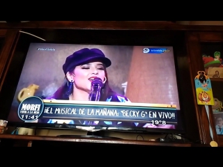 Becky g todo cambio (live morfi telefe 03/10)