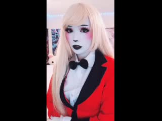 Charlotte magne cosplay charlie hazbin hotel