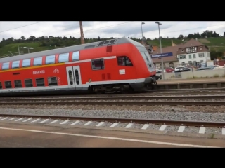 Esslingen (neckar) s bahn stuttgart mit et 420, et 423, et 430 ludmilla dosto's ices