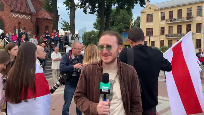 Ці разгоняць людзей з плошчы незалежнасці стрым | разгонят ли демонстрантов с площади независимости?