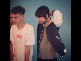 08 12 16 instagram wyldemag look how cute years years were when they popped into wylde hq for a shoot! 💖🎶📸 yearsandyears ollyy