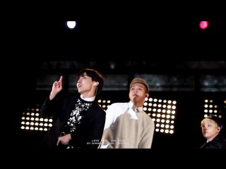 [fancam] 151003 bts молодые (porn monster focus) @ gangwon k pop concert