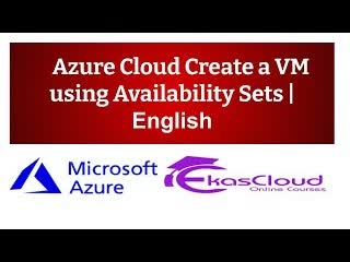 Azure cloud create a vm using availability set