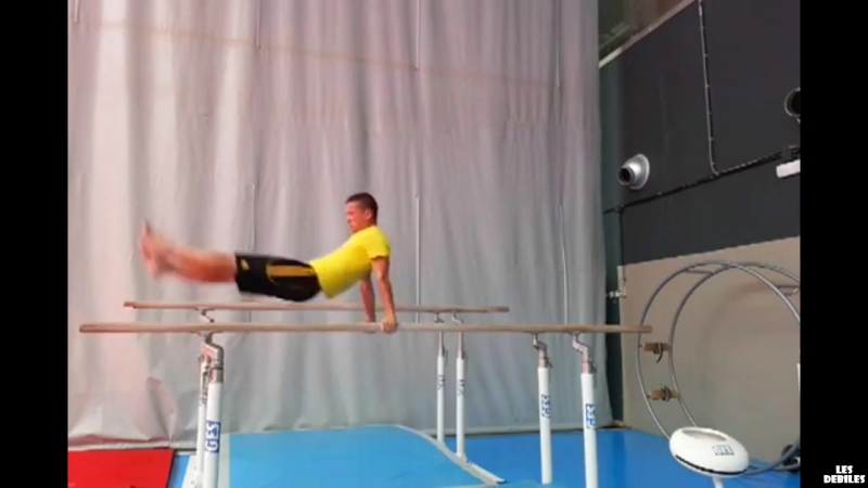 Когда гимнаст очень устал