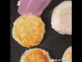 Маковые сырники (рцепт в описании)