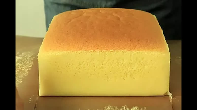 Тайваньский бисквит «кастелла» (ингредиенты под видео) | больше рецептов в группе десертомания