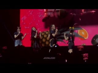 Wendy changing the lyrics for her last line to toronto during red flavor what an actual sweetheart redmareintoronto redm