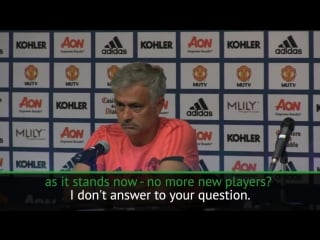 Mourinho refuses to answer title question