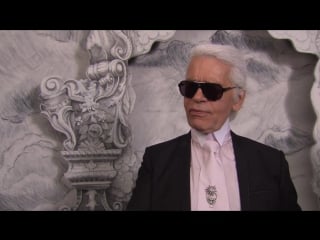 Chanel haute couture autumn winter 2012 2013 karl lagerfeld interviev