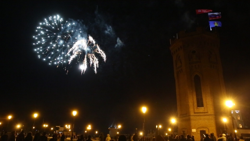 Победный салют в тобольске 2017