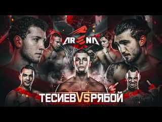 Юрий рябой vs умар тесиев сушист бой жесткий нокаут шамистан vs шакуров arena