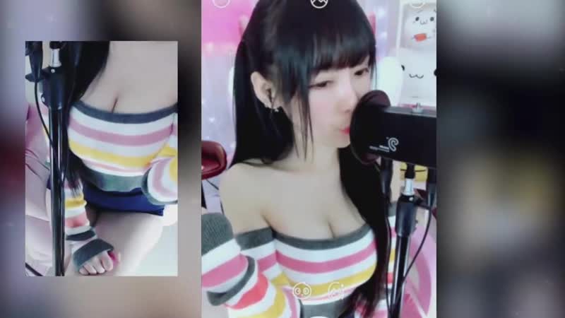 [asmr love kitten 猫仙儿] asmr ear cleaning, massage, gum chewing, mouth sounds + more