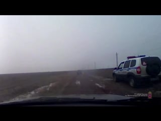 Полицейская погоня со стрельбой в волжском