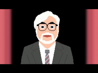 Hayao miyazaki in 8 bit